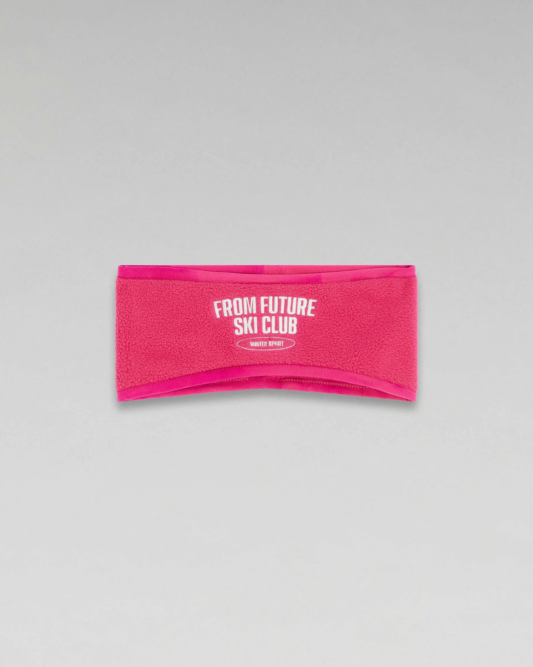 Outlet FROM FUTURE Bandeau Cache-Oreilles Ski Club Winter Fuschia