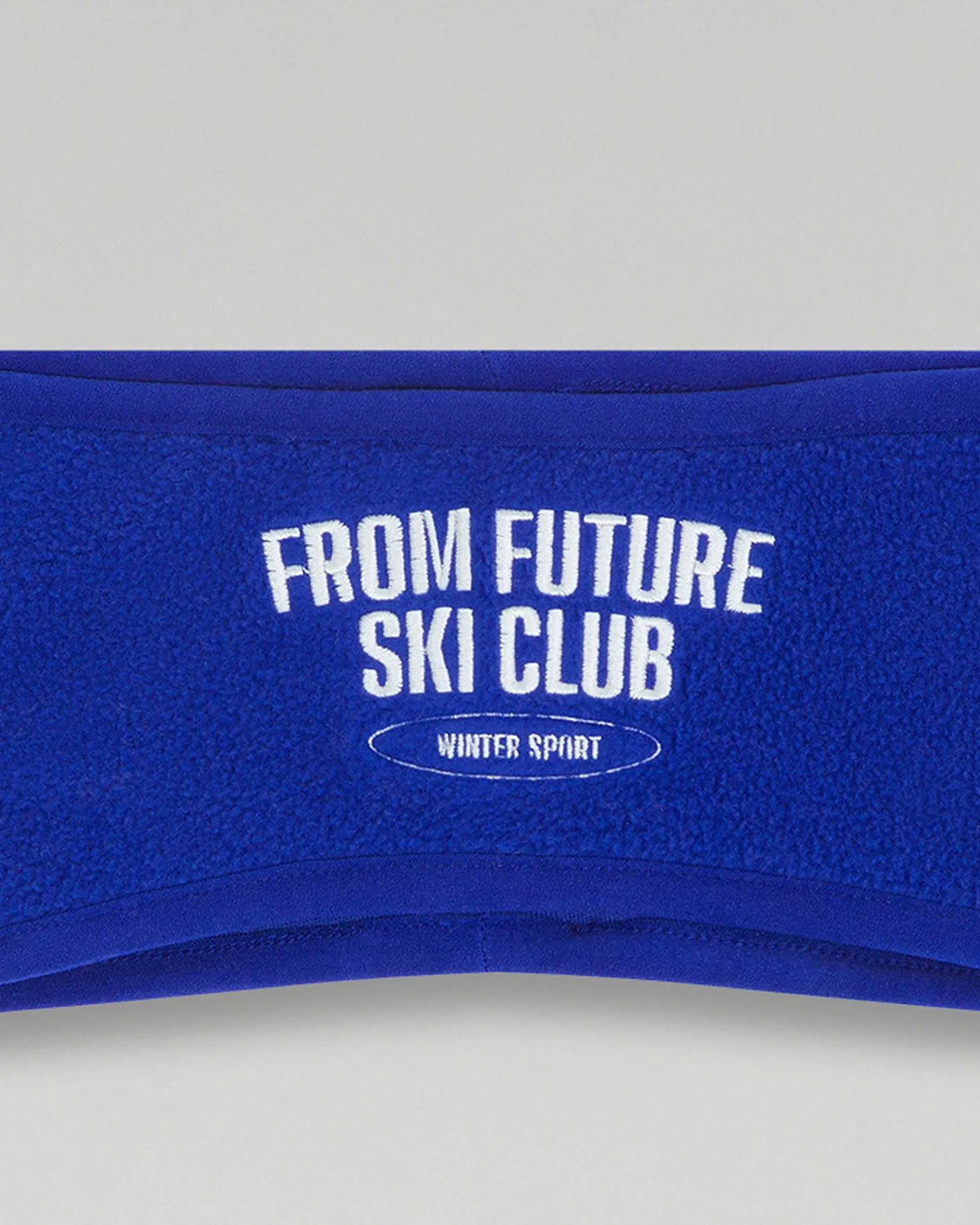Best FROM FUTURE Bandeau Cache-Oreilles Ski Club Electric Blue