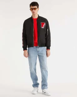 Sale FROM FUTURE Bomber Patch Noir