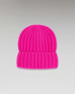 Clearance FROM FUTURE Bonnet A Revers A Cotes Disco Pink