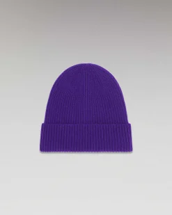 Clearance FROM FUTURE Bonnet A Revers A Petites Cotes Winter Purple