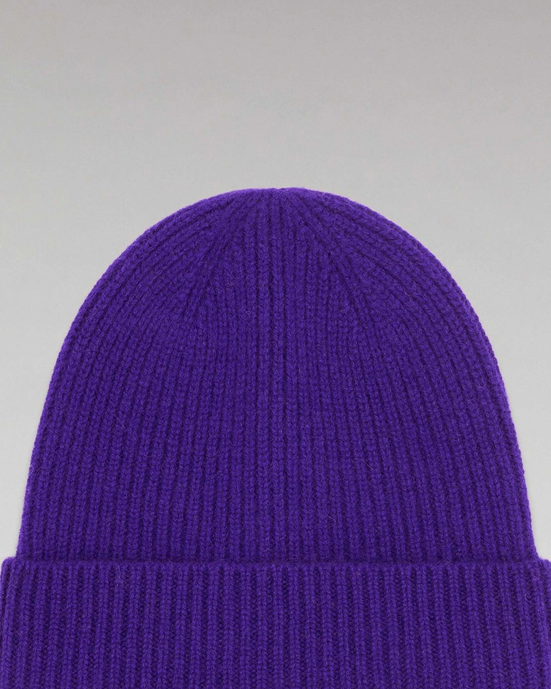Clearance FROM FUTURE Bonnet A Revers A Petites Cotes Winter Purple