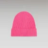 Hot FROM FUTURE Bonnet A Revers A Petites Cotes Holiday Pink