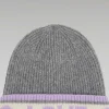 Sale FROM FUTURE Bonnet A Revers Love Gris Chine Fonce