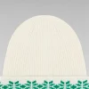 Discount FROM FUTURE Bonnet A Revers Norvegien Bicolore Winter Green