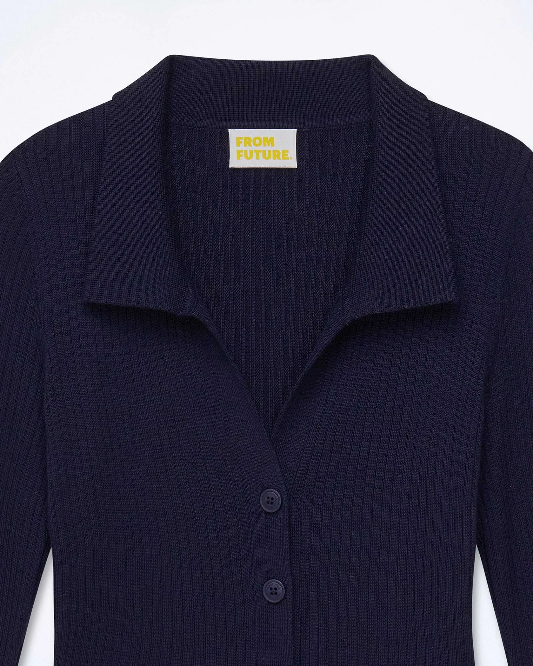 FROM FUTURE Cardigan Long Navy