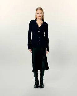 Best FROM FUTURE Cardigan Long Navy