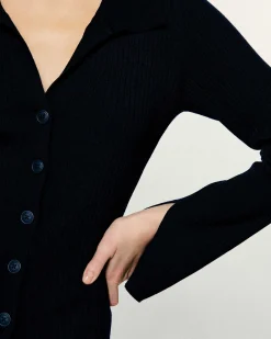 Best FROM FUTURE Cardigan Long Navy