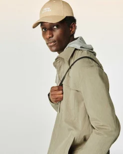 New FROM FUTURE Casquette A Visiere Courbee Tropical Taupe