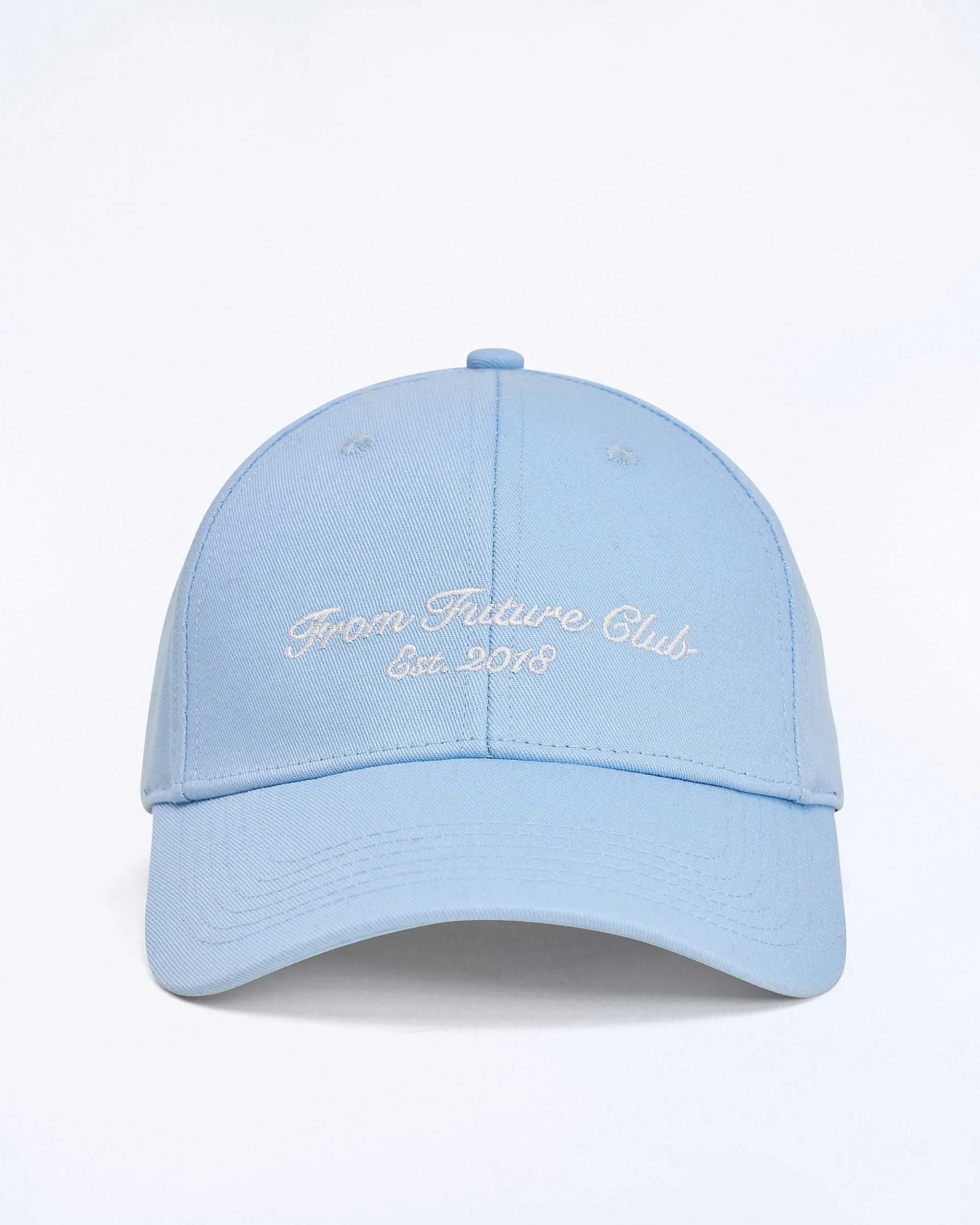 Clearance FROM FUTURE Casquette A Visiere Courbee Club Baby Blue