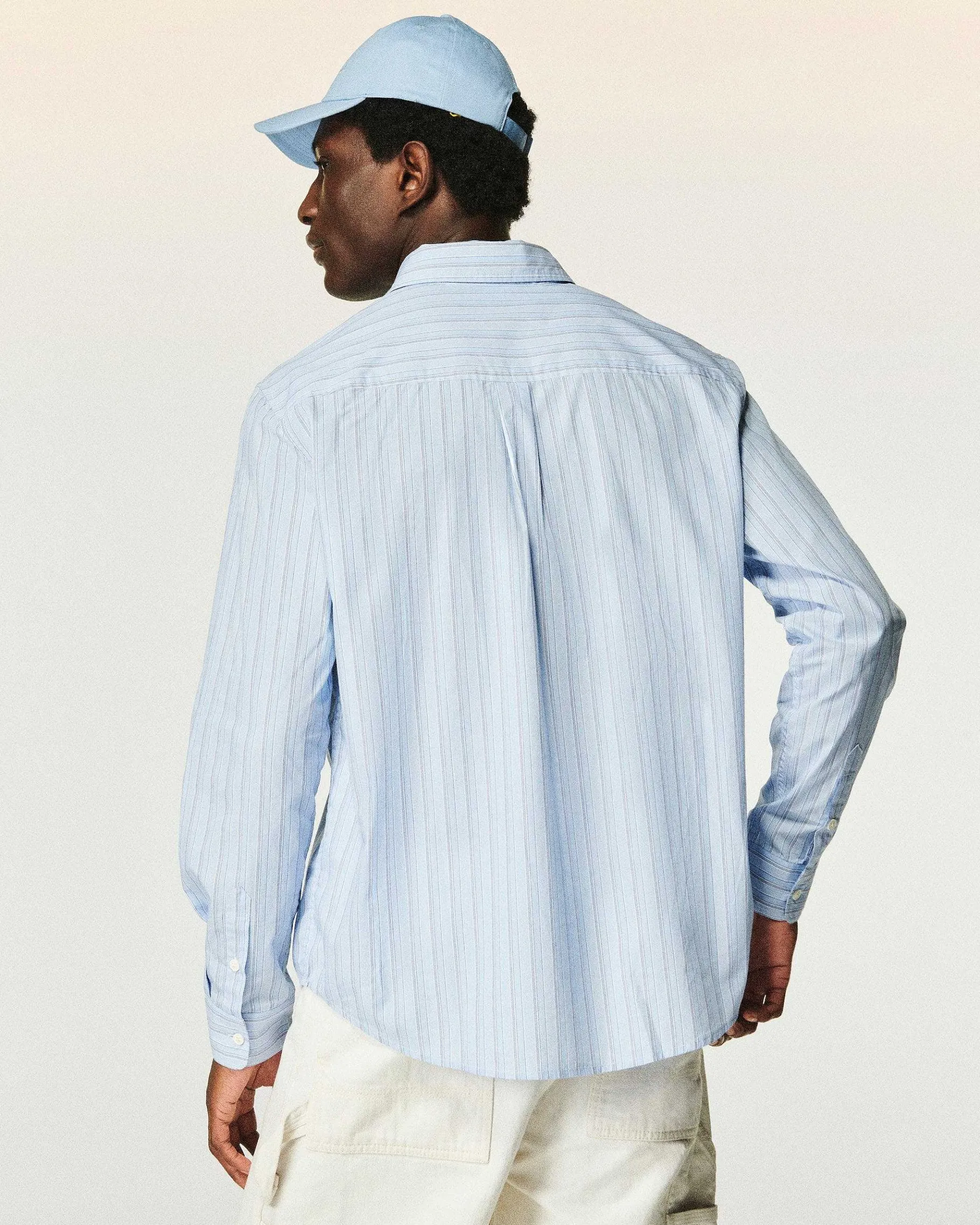 Clearance FROM FUTURE Casquette A Visiere Courbee Club Baby Blue