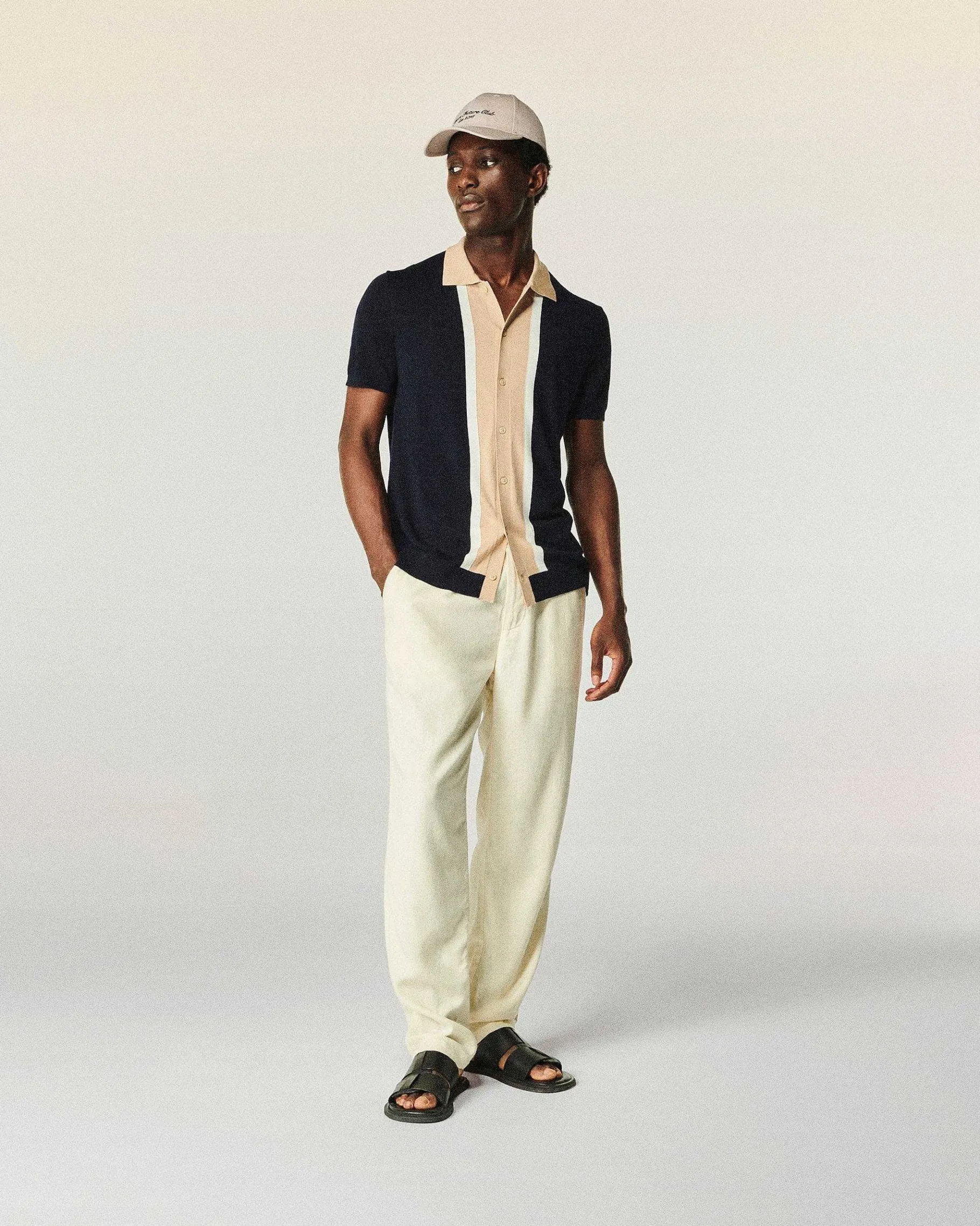 Hot FROM FUTURE Casquette A Visiere Courbee Club Sable