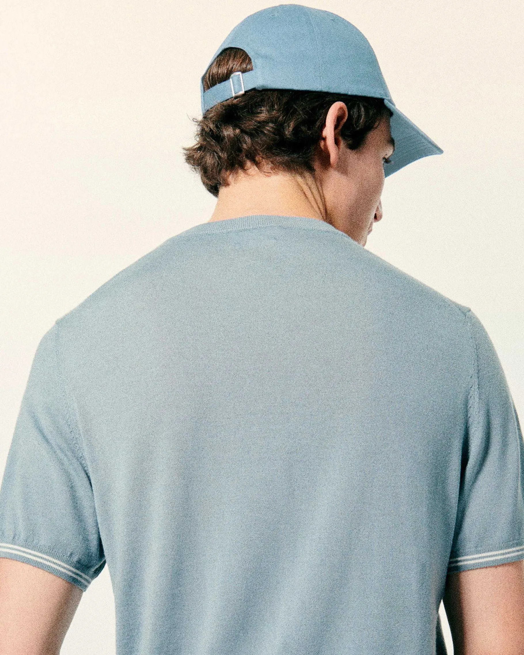 Clearance FROM FUTURE Casquette A Visiere Courbee Grey Blue