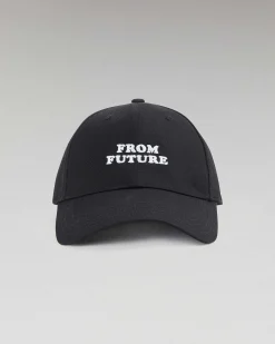 Online FROM FUTURE Casquette A Visiere Courbee Logo Noir