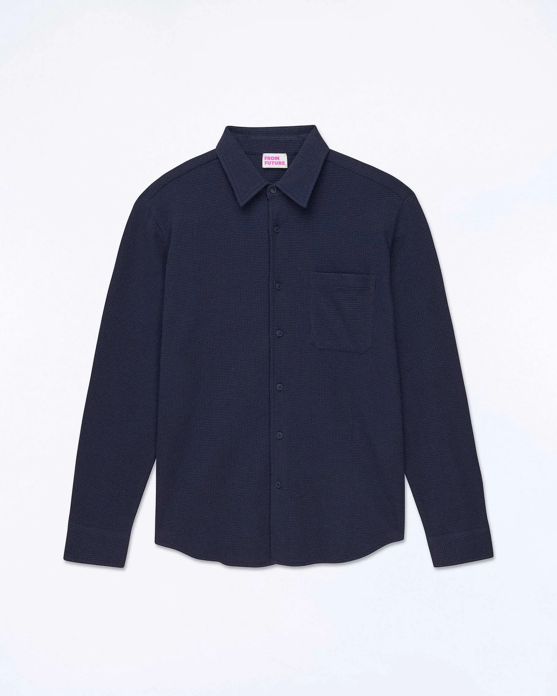 Online FROM FUTURE Chemise Manches Longues Navy