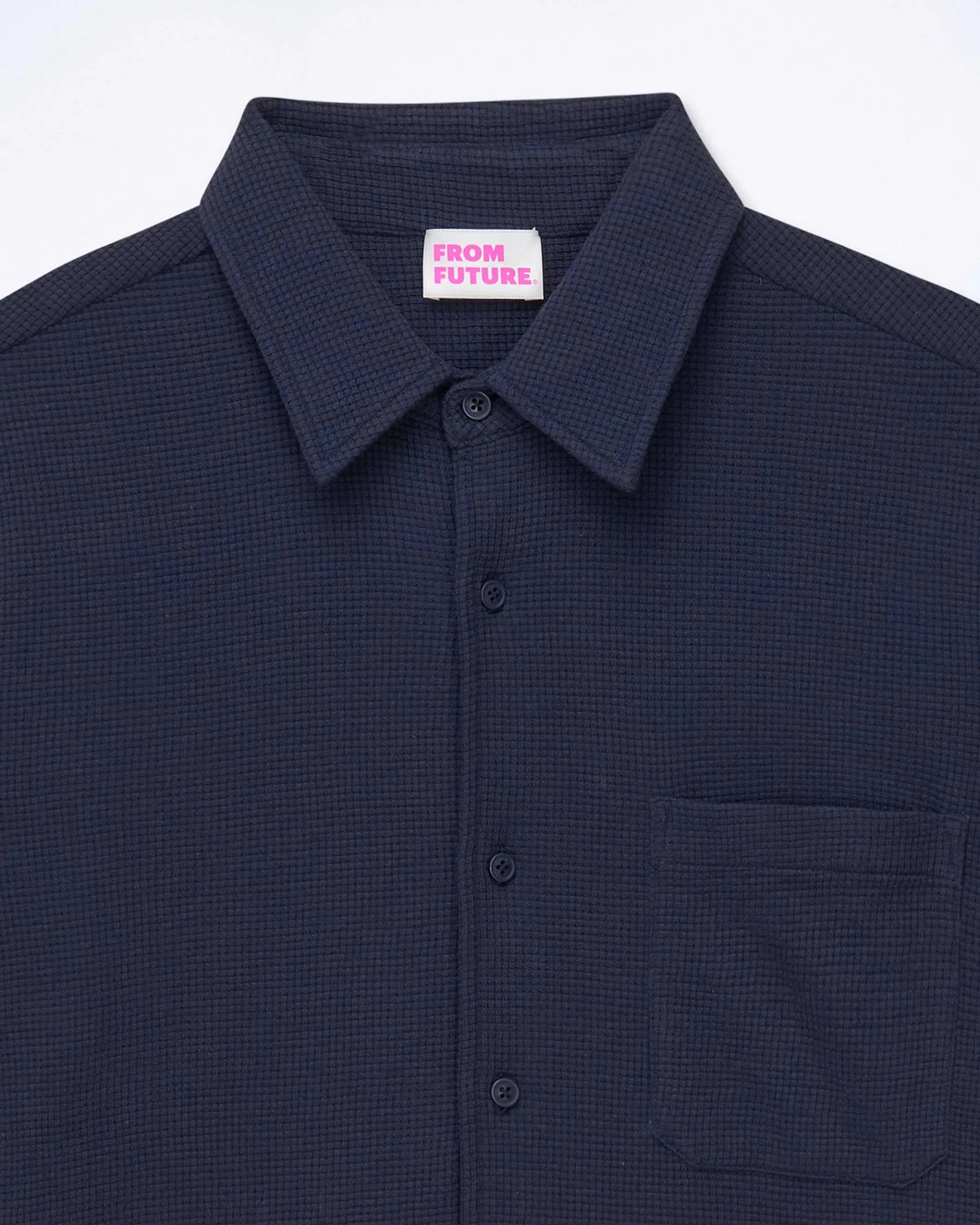 Online FROM FUTURE Chemise Manches Longues Navy