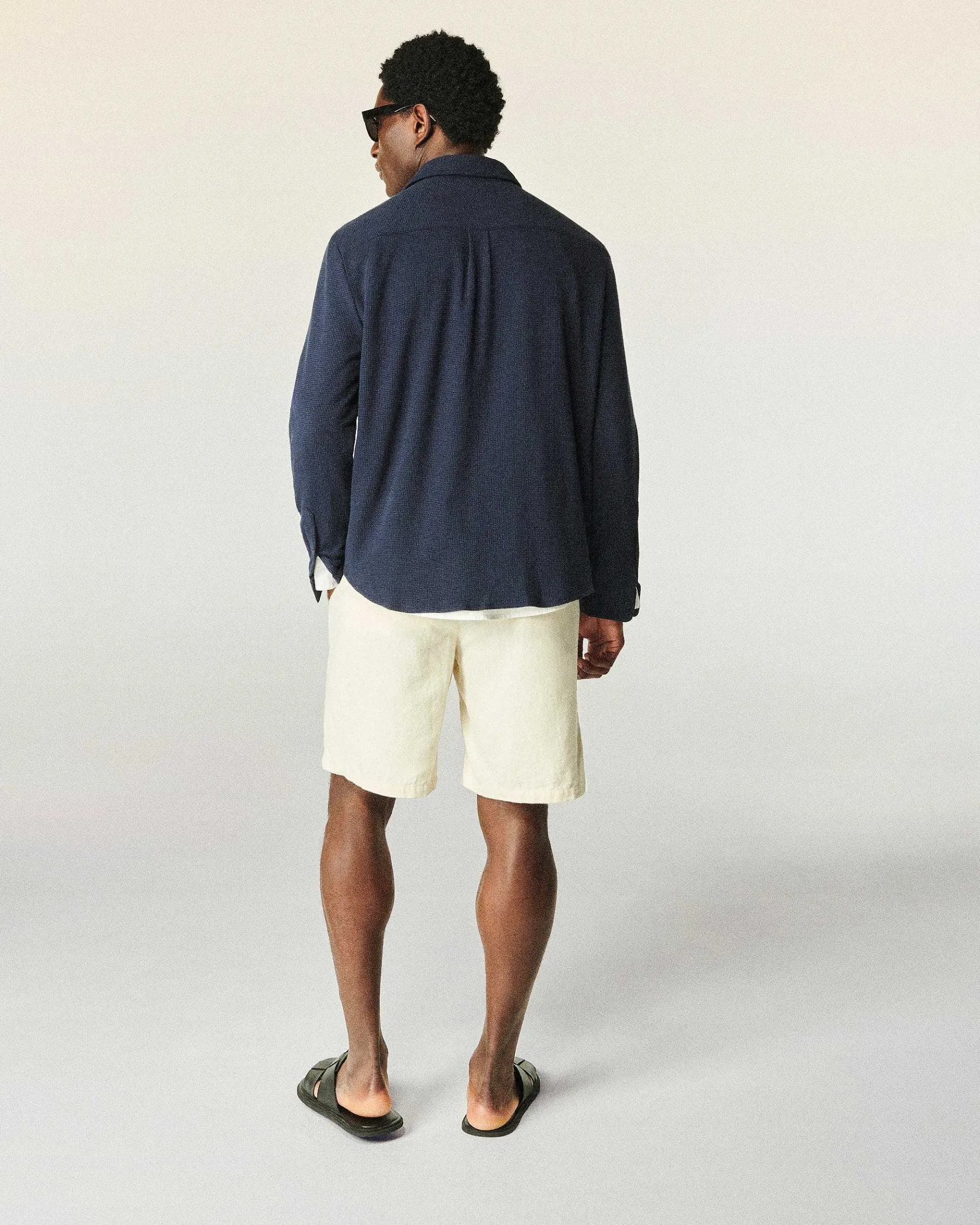 Online FROM FUTURE Chemise Manches Longues Navy
