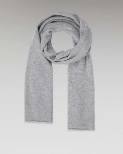 Best FROM FUTURE Echarpe Regular Basique Gris Chine Fonce