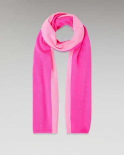 New FROM FUTURE Echarpe Regular Bicolore Flash Pink