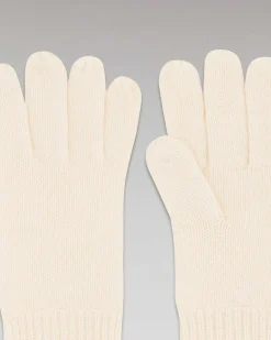 Best FROM FUTURE Gants Regular Basique Ecru