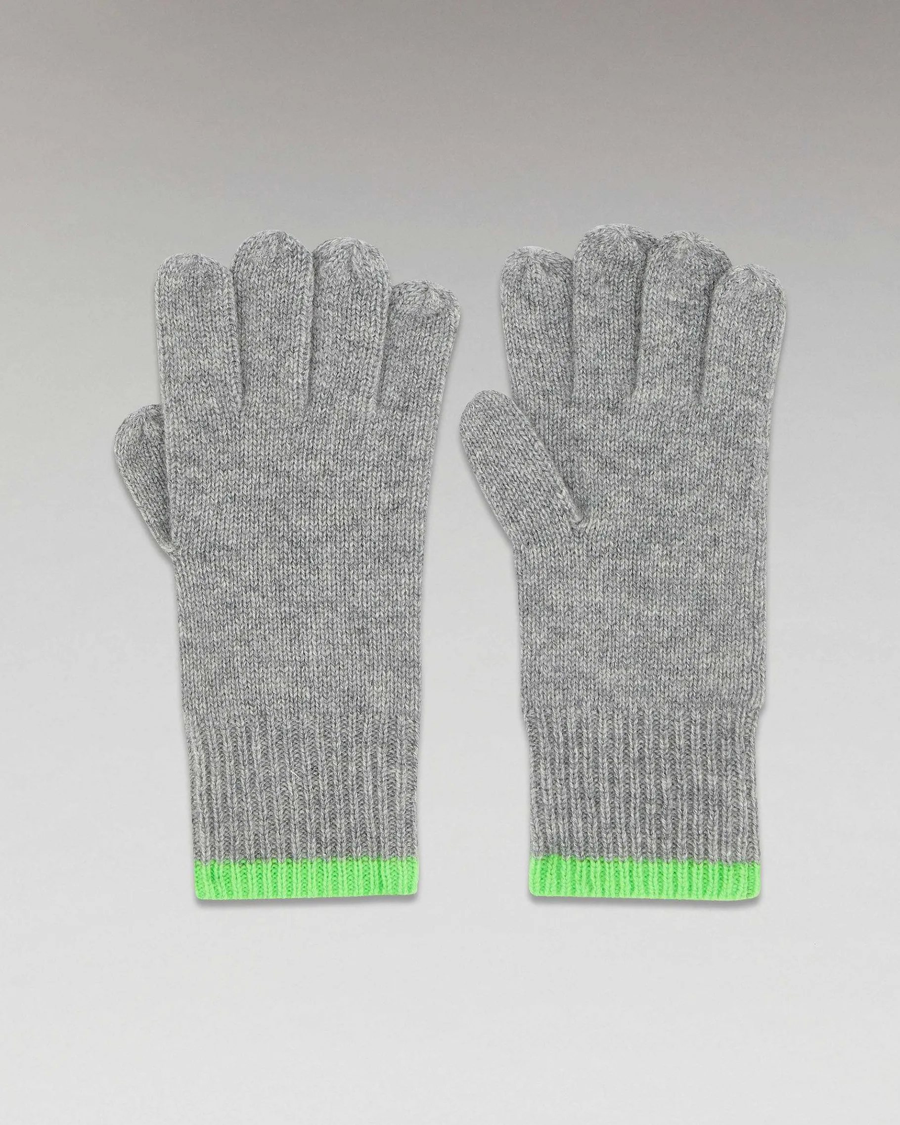 FROM FUTURE Gants Regular Bicolore Gris Chine Fonce