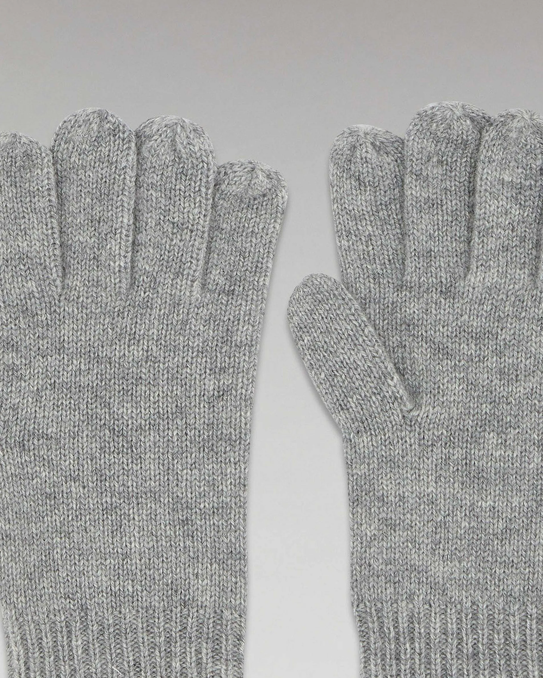 FROM FUTURE Gants Regular Bicolore Gris Chine Fonce