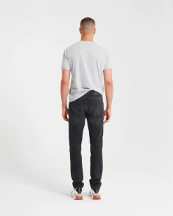 Hot FROM FUTURE Jacob Jean Slim Fit Washed Black