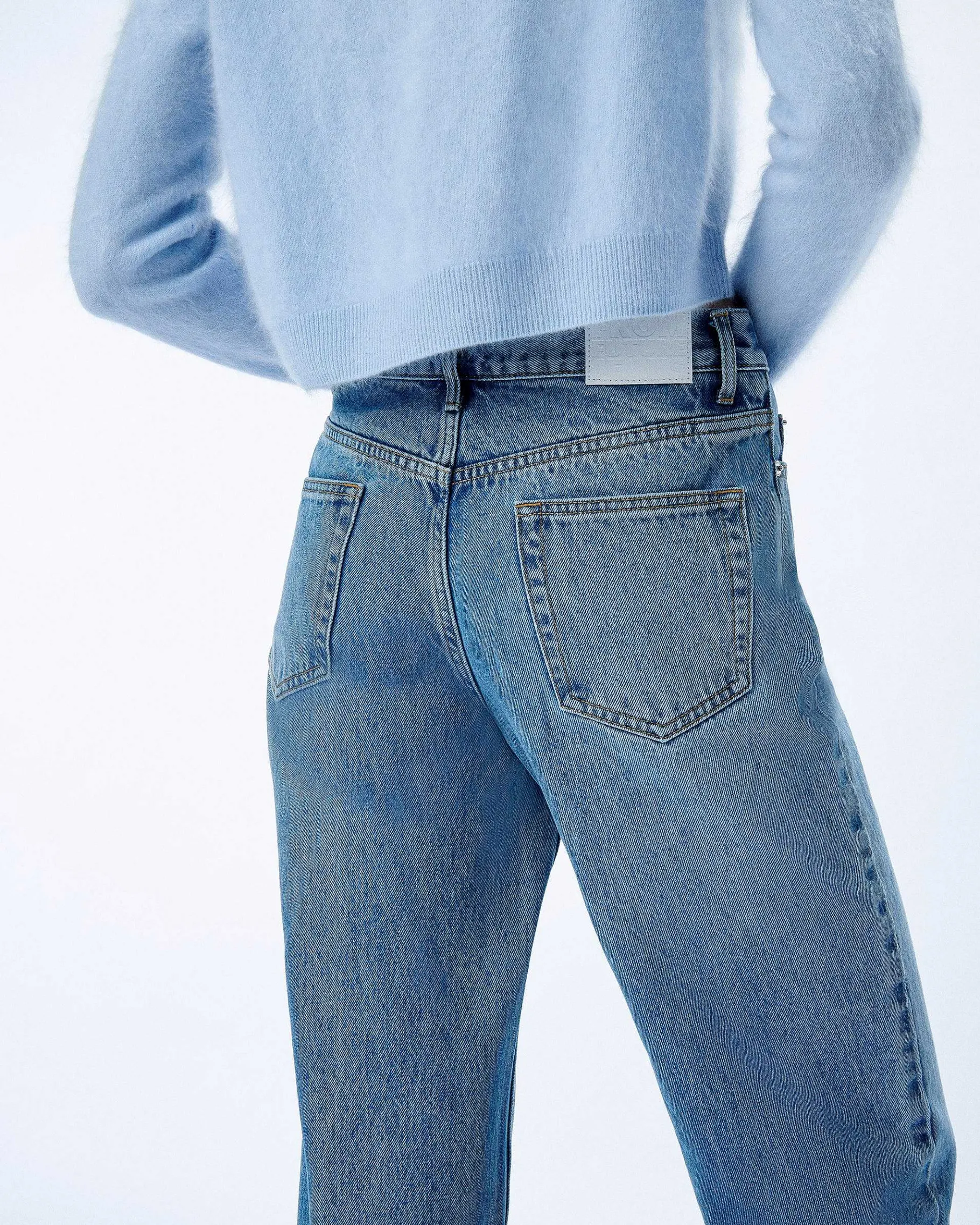 Best FROM FUTURE Jean Jackie Medium Blue