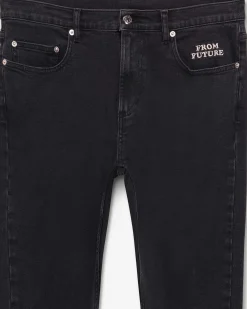 Best FROM FUTURE Jean Skinny John Washed Black