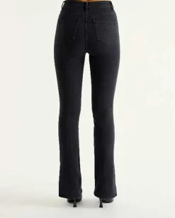 Sale FROM FUTURE Joe Jean Bootcut Fente Noir