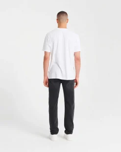 Online FROM FUTURE Joey Jean Coupe Droite Washed Black