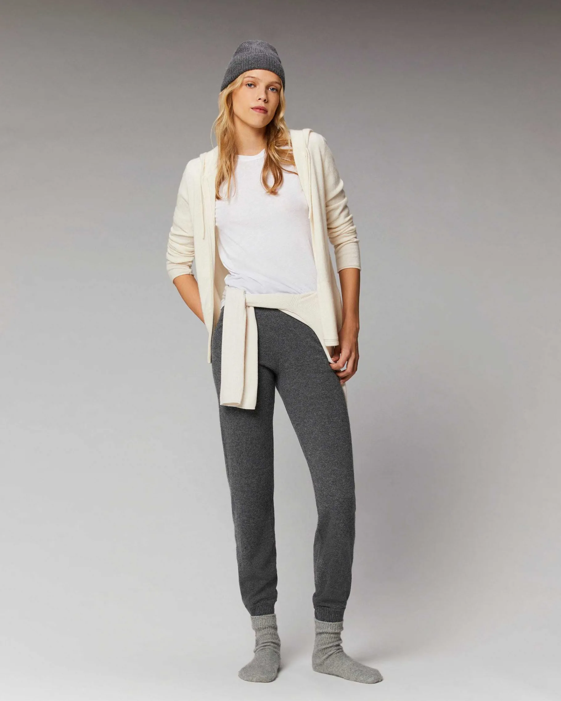 Sale FROM FUTURE Jogging Droit Basique Sable