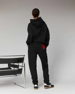 New FROM FUTURE Jogging Droit Coeur Ecru