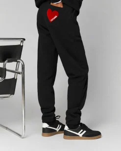New FROM FUTURE Jogging Droit Coeur Ecru