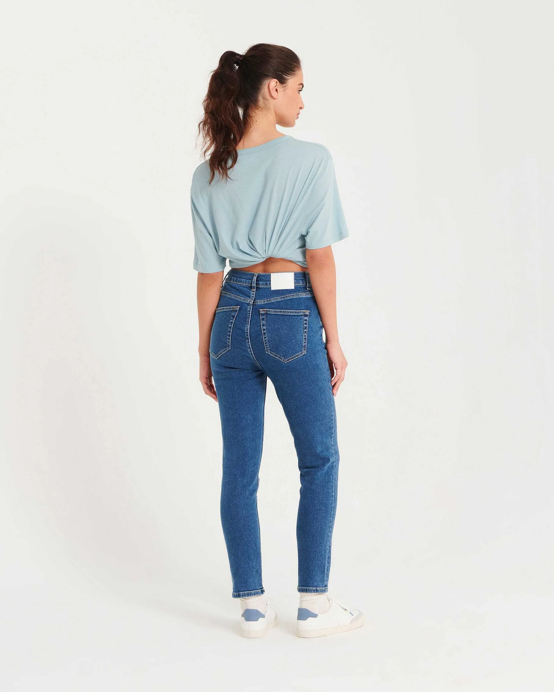 Online FROM FUTURE Johnny Jean Slim Fit Bleu Fonce