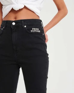 Best FROM FUTURE Johnny Jean Slim Fit Noir
