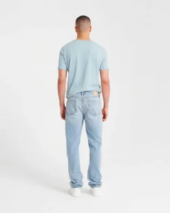 Outlet FROM FUTURE Josh Jean Coupe Baggy Light Blue