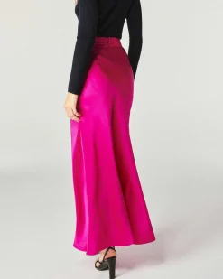 Best FROM FUTURE Jupe Longue Lena Raspberry Pink