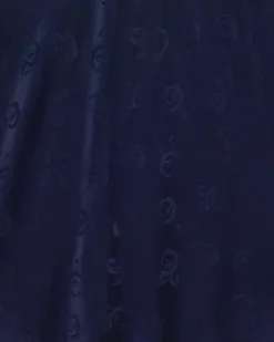 Discount FROM FUTURE Jupe Mi Longue Carmen Jacquard Navy