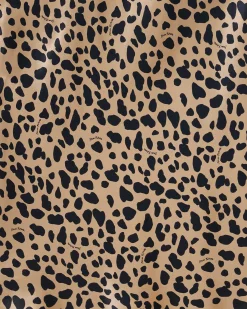 Sale FROM FUTURE Jupe Mi Longue Gina Animal Naturel