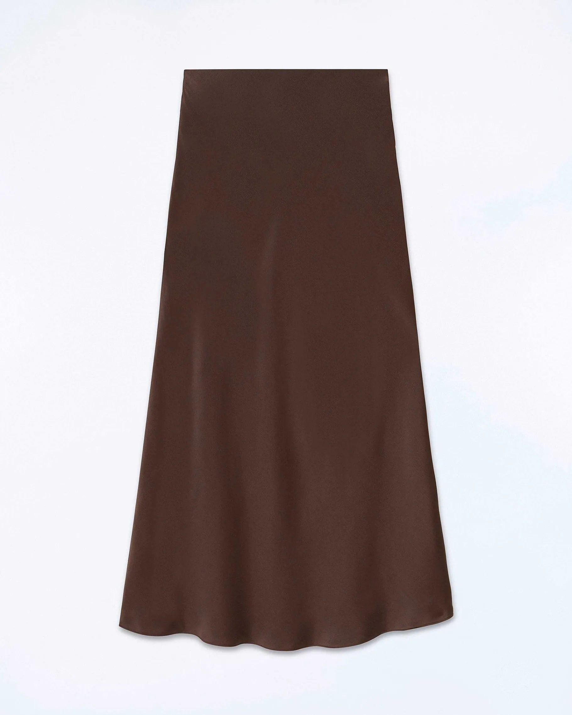 Outlet FROM FUTURE Jupe Mi Longue Vicky Chocolat