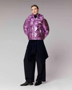 Discount FROM FUTURE Outerwear Doudoune Metallise Metallic Lilac
