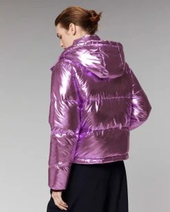 Discount FROM FUTURE Outerwear Doudoune Metallise Metallic Lilac