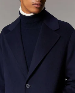 Clearance FROM FUTURE Outerwear Manteau Long Double Face Navy