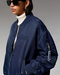 FROM FUTURE Outerwear Veste Bombers Navy