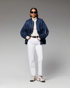 FROM FUTURE Outerwear Veste Bombers Navy