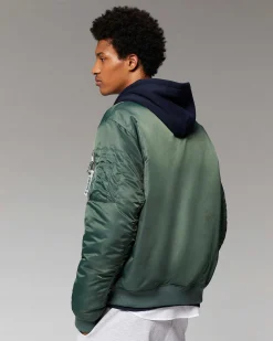 New FROM FUTURE Outerwear Veste Bombers Kaki
