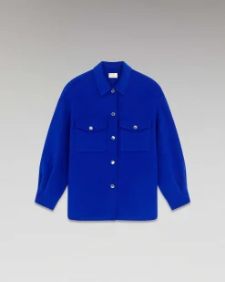 Clearance FROM FUTURE Outerwear Veste Double Face Pop Blue