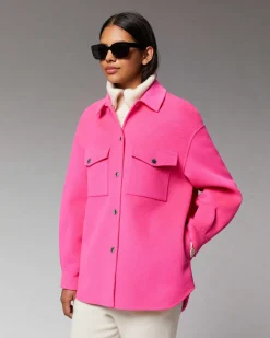 FROM FUTURE Outerwear Veste Double Face Flash Pink