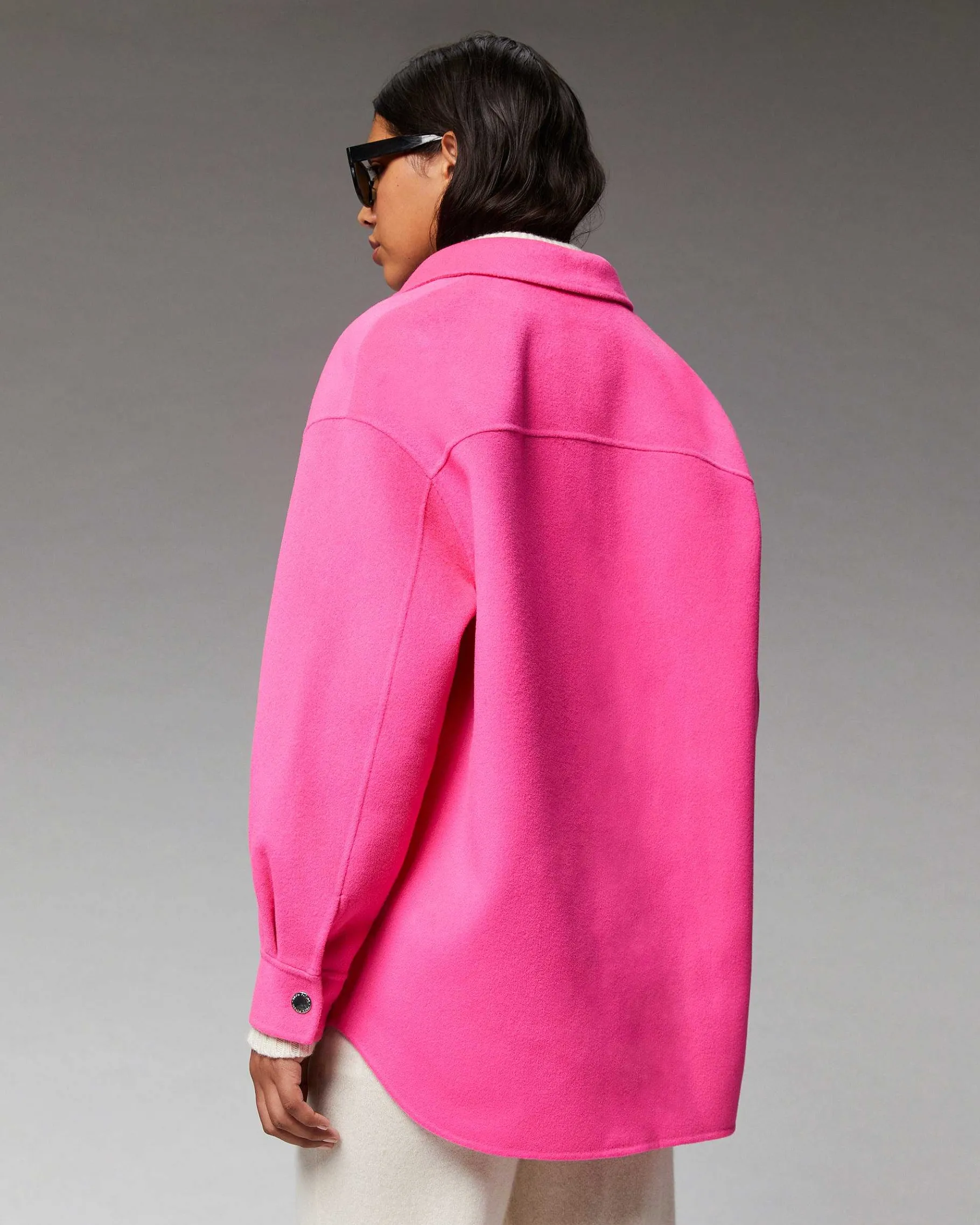FROM FUTURE Outerwear Veste Double Face Flash Pink